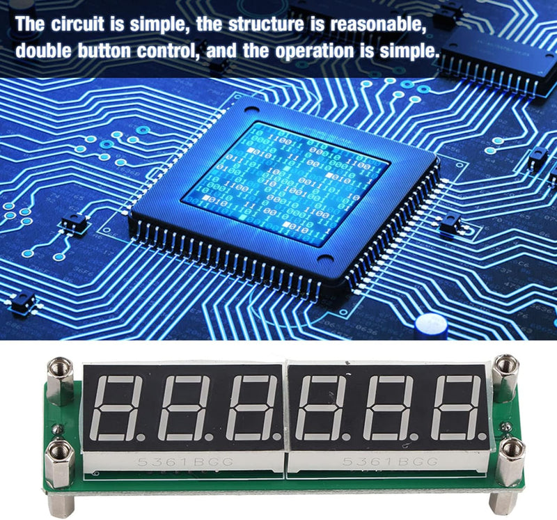 Hohe Empfindlichkeit Digitale Frequenzmesser, PLJ-6LED-H LED Anzeige Digitales Signal Frequenzzähler