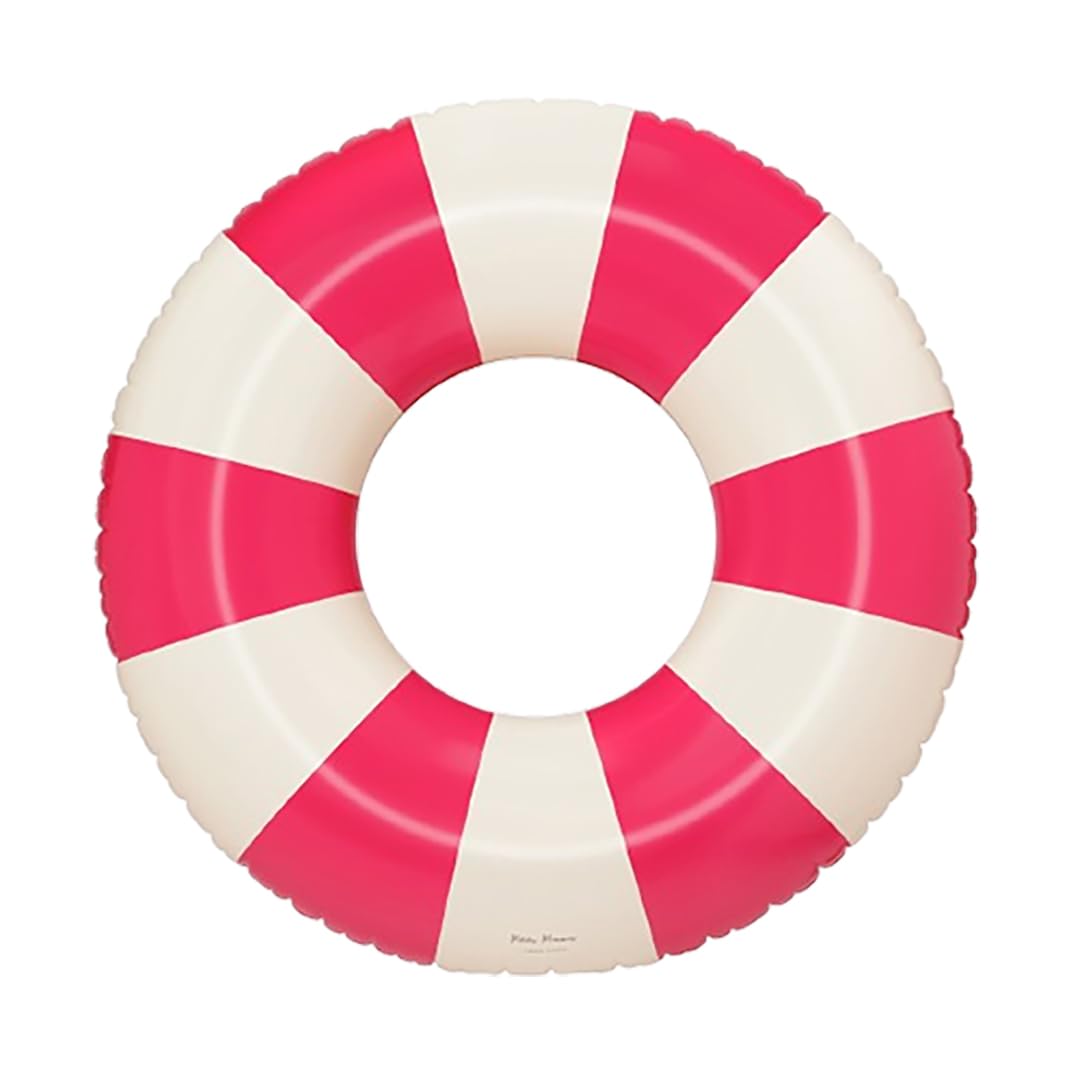 Petites Pommes Pool Inflatable Für Kinder – Robuster Schwimmreifen, Handbedrucktes Klassisches Strei
