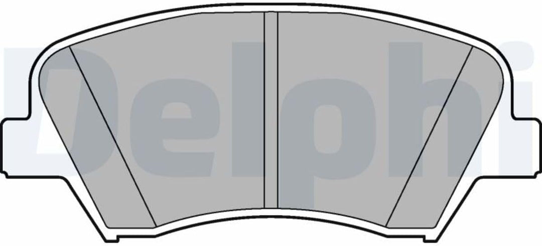 Delphi LP2293 Bremsbelag - (4-teilig)