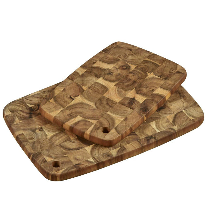KESPER | Schneidebretter 2er Set, Material: Akazienholz, Masse: 40 x 28 x 2 cm, 32 x 22 x 2 cm, Farb