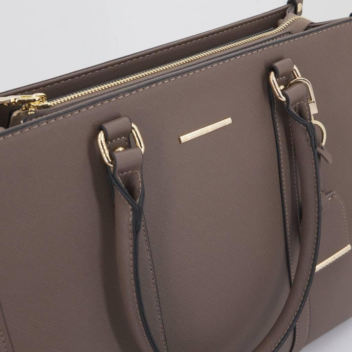 Geox Damen D Ameris M Bag Dk Taupe, Dk Taupe