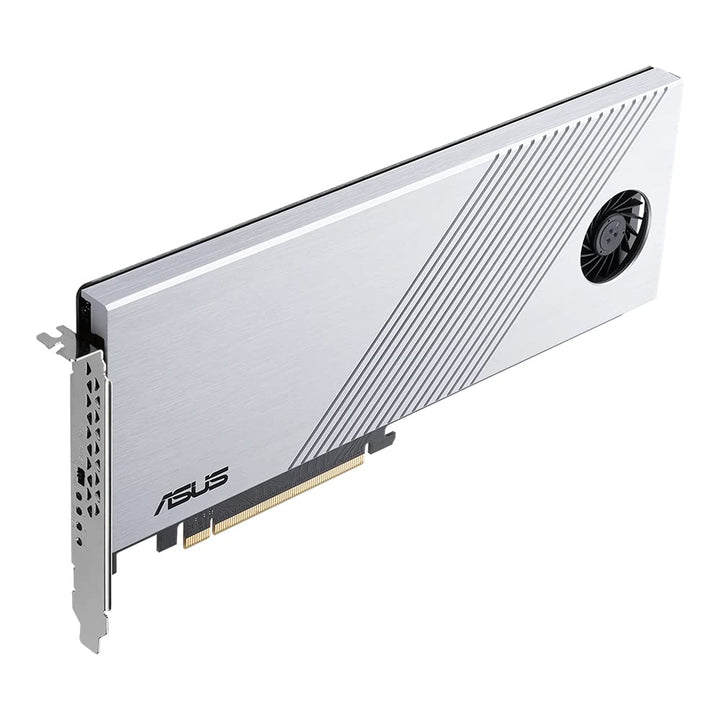 ASUS Hyper M.2 x16 Gen 4 (PCIe 4.0/3.0) unterstützt 4X NVMe M.2 Geräte (2242/2260/2280/22110) bis zu