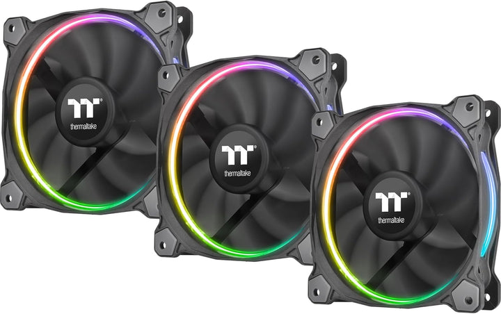 Thermaltake Riing 14 RGB mit Software 3er Set LED Gehäuselüfter