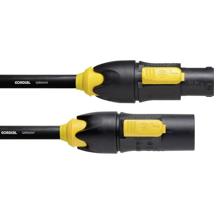 CORDIAL Kabel Verlängerung PowerCON IP65 True1 5 m Stromkabel Powercon True1 Titanex