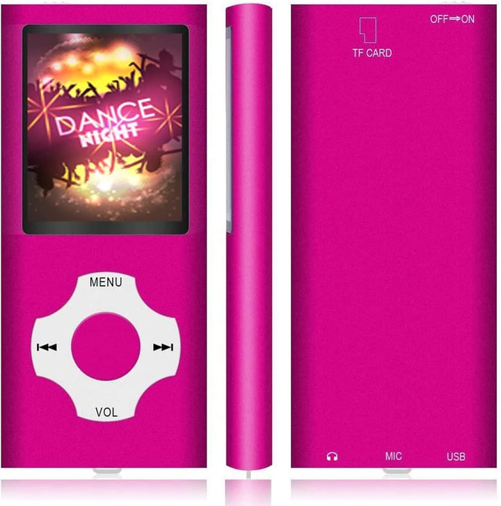 MP3 Player mit 32GB MicroSD Speicherkarte, Tabmart MP4 Musik Player Unterstützung Audio Player Media