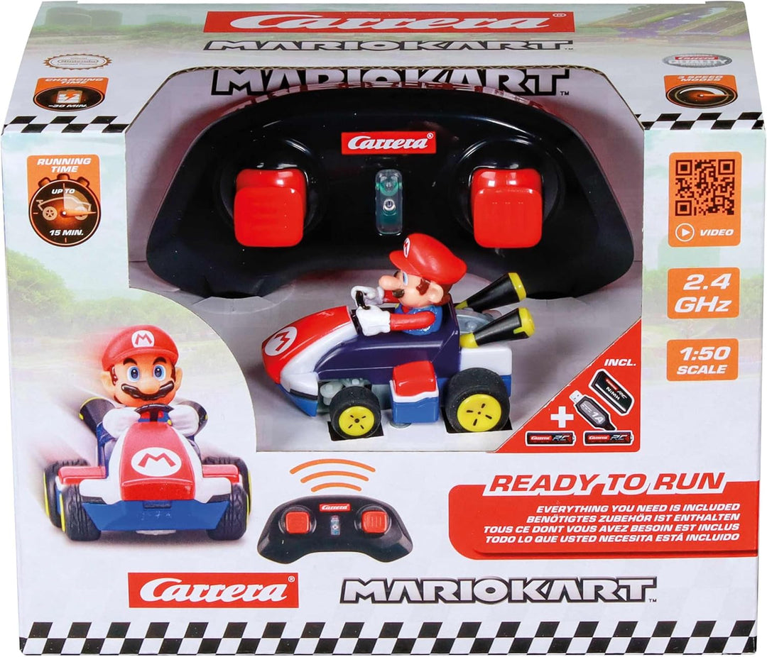 2,4GHz Mario Kart(TM) Mini RC, Mario (Paperbox)