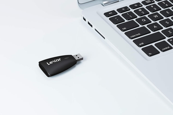Lexar Multi-Card 2-in-1 USB 3.1 Externe Kartenlesegeräte, Bis zu 312 MB/s für UHS-I UHS-II SD Karte