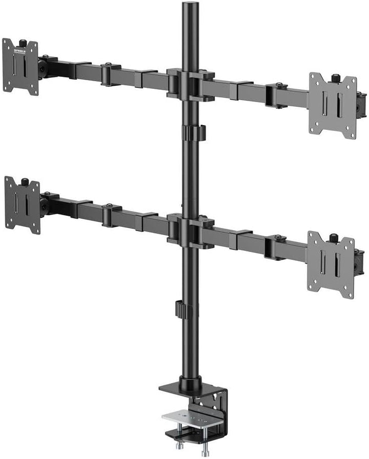 SpeaKa Professional SP-MM-541 Monitor-Tischhalterung 4 Display(s) 43,2 cm (17) - 88,9 cm (35) Schwar