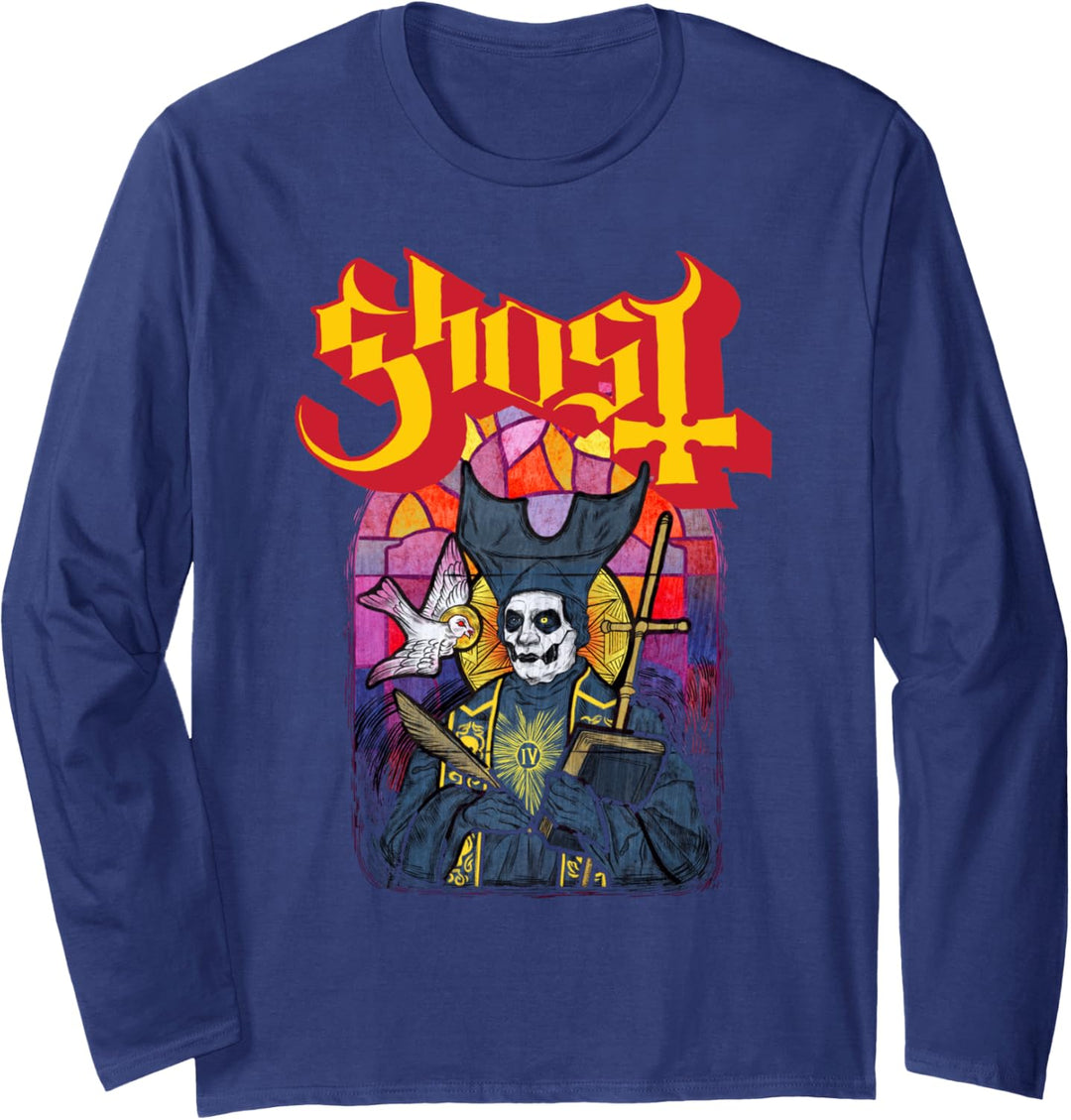 Ghost – Illuminato Navy Langarmshirt