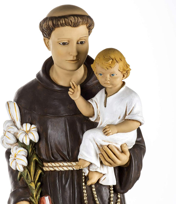 Holyart Statue Antonius von Padua aus Harz 100cm, Fontanini