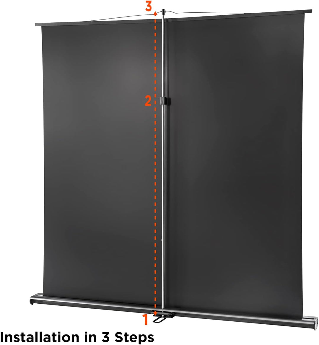 celexon Mobile Beamer-Stativ Leinwand Ultramobil Professional für Schule, Präsentation oder Büro mit