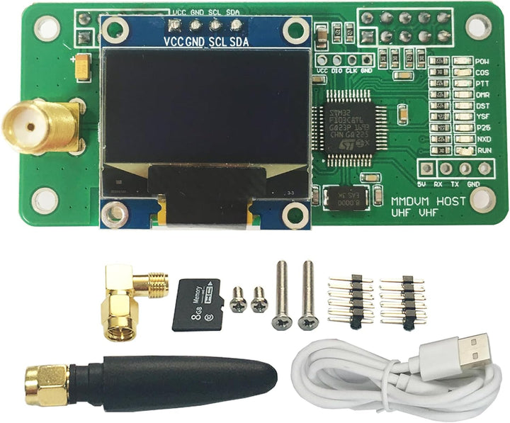 MMDVM Hotspot Board Digital Voice Modem Support DMR DSTAR YSF P25 NXDN for Raspbery P Zero W 2w Pi 1