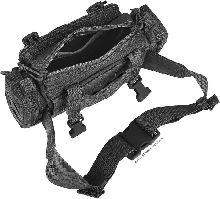 Maxpedition Proteus Versipack Schwarz, Schwarz