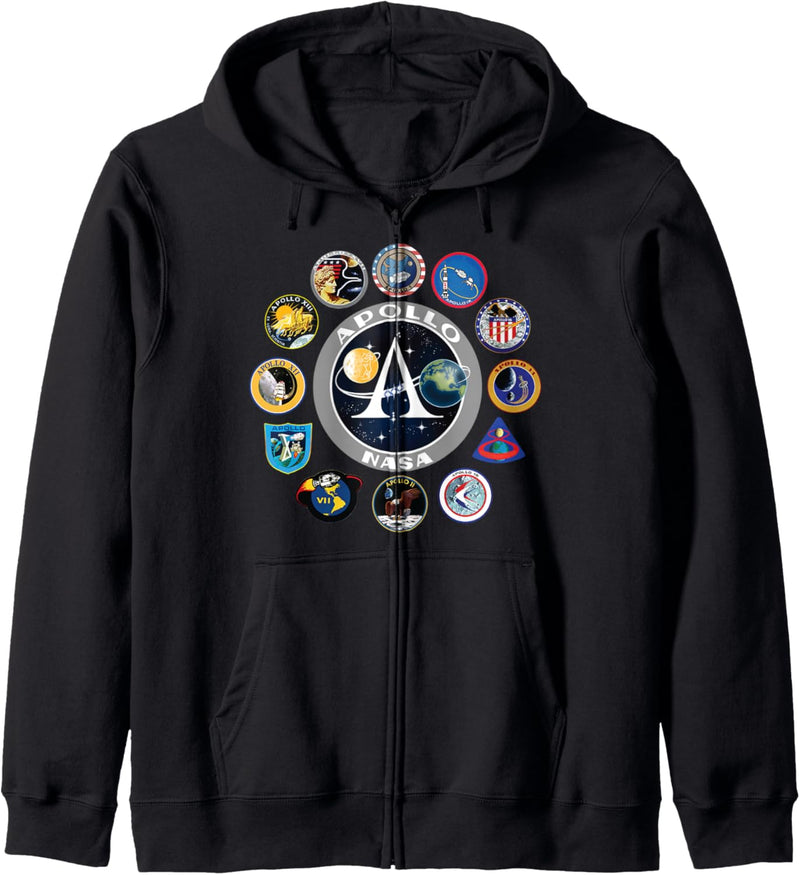 Nasa Apollo Kapuzenjacke