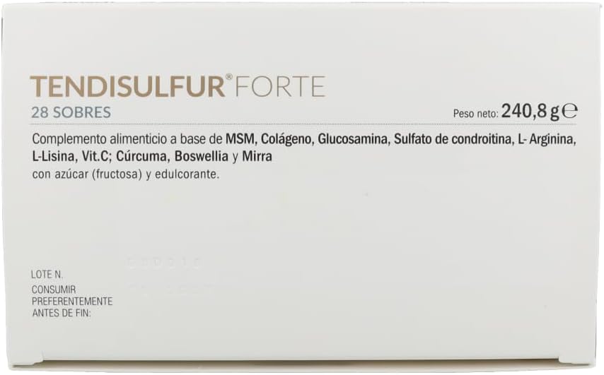 TENDISULFUR forte sobres 28 u