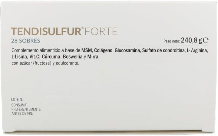 TENDISULFUR forte sobres 28 u