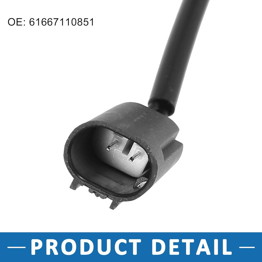 A ABSOPRO Auto Scheiben Wasch Düsen 61667110851 für BMW X3 2006-2010