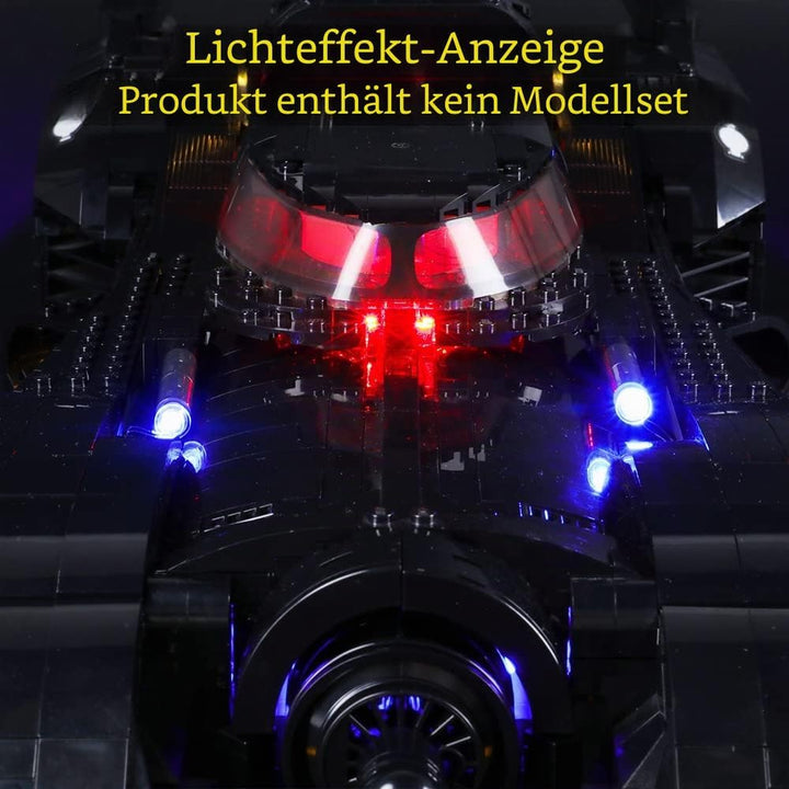 GEAMENT LED Licht-Set Kompatibel mit Lego Super Heroes 1989 Batmobile - Beleuchtungsset für DC 76139