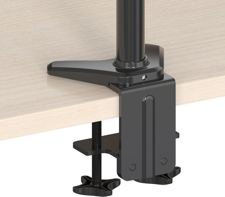HFTEK - Monitor TV Halter Mounts Tischhalterung für 3 Bildschirme von 15 bis 27 Zoll – VESA 75/100 -
