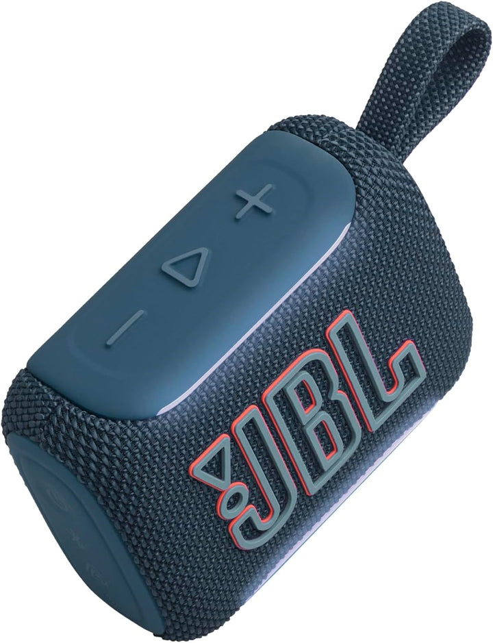 JBL Go 5, Ultraportabler Bluetooth‑Lautsprecher, Wasserdicht, Blau | Kraftvoller JBL Pro Sound, AirT