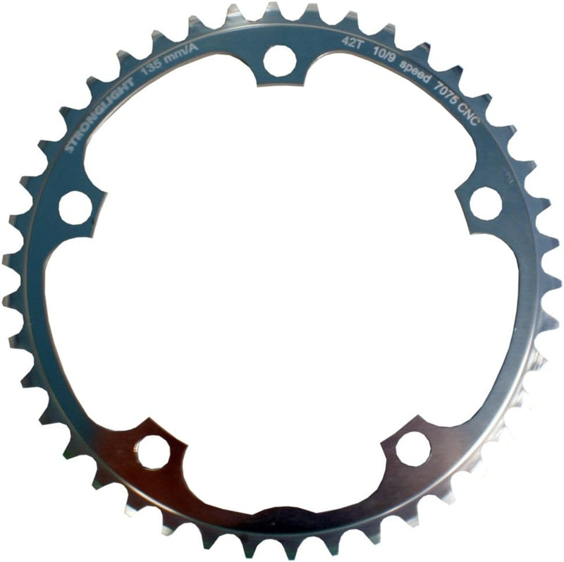 240C2VAR - Aluminium kettenblatt 135 mm CAMPAGNOLO Silber 39, Silber 39