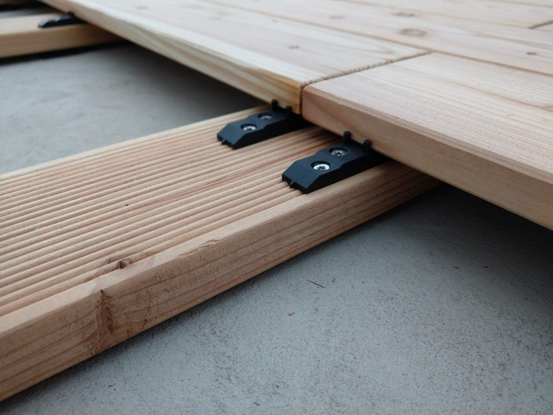 unsichtbare Besfestigung 1 Eimer - 150 Stück Terrassendielen incl. Schrauben A2