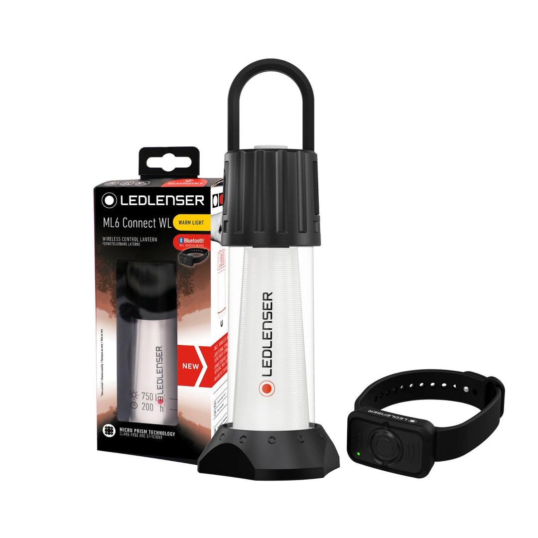 Ledlenser ML6 Connect Warm Light LED Laterne, aufladbar mit Akku, 750 Lumen, blendfrei (patentiert),