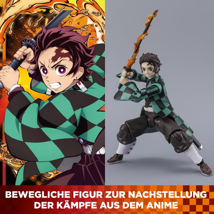 BANDAI - Ultimate Legends HD - Demon Slayer Actionfigur 12 cm - Tanjiro Hinokami Kagura - Offizielle