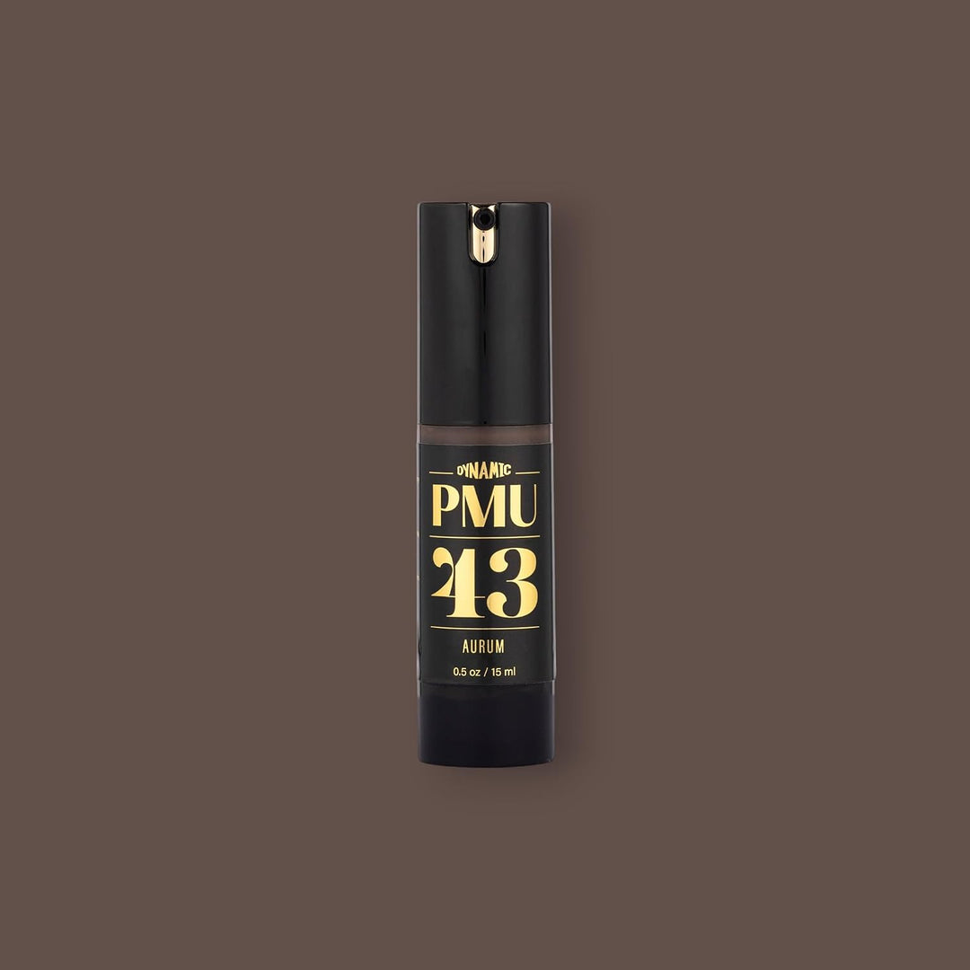 DYNAMIC PMU - 43 Tinten AURUM 15ML- Premium-Tinten für Microblading und Mikropigmentierung | Stabile