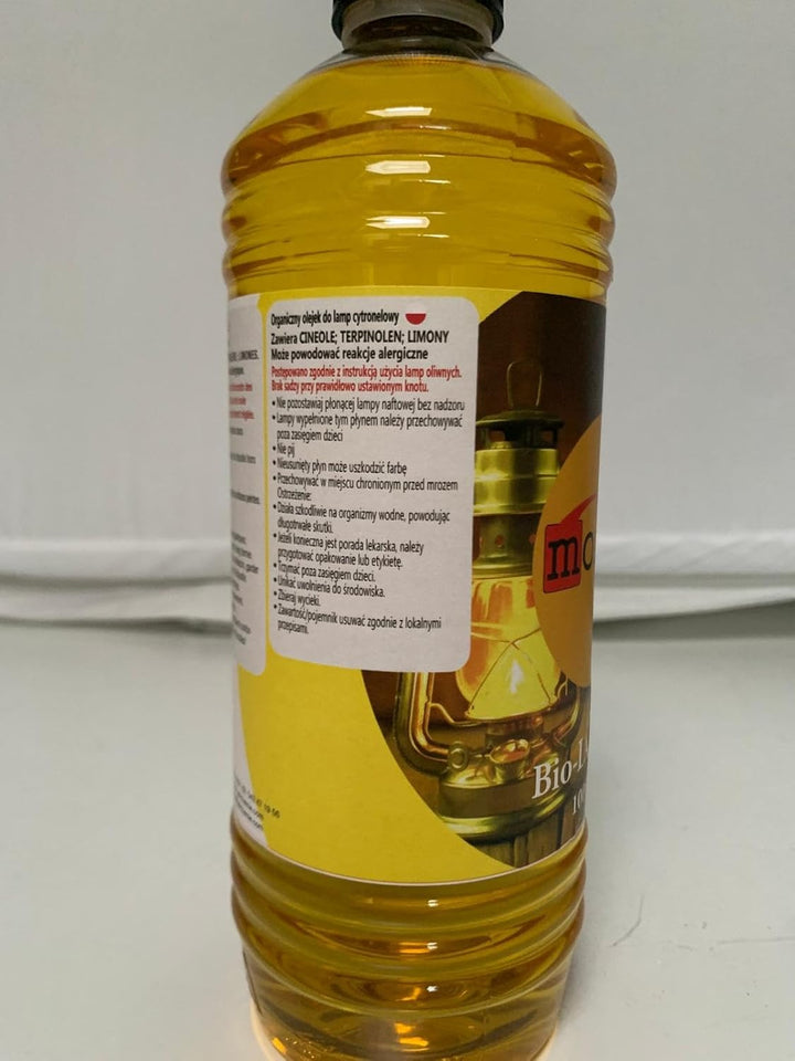 2 x 1000 ml Moritz Bio Lampenöl Citronella Biologisches Lampenöl, 2