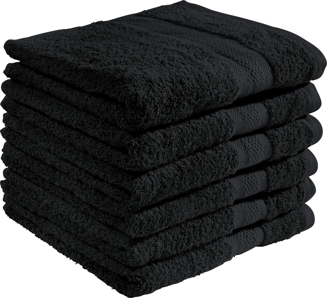 REDBEST Handtuchset, Frottierset 6er-Pack Chicago - saugstark, strapazierfähig, ideal für Reisen, Sp