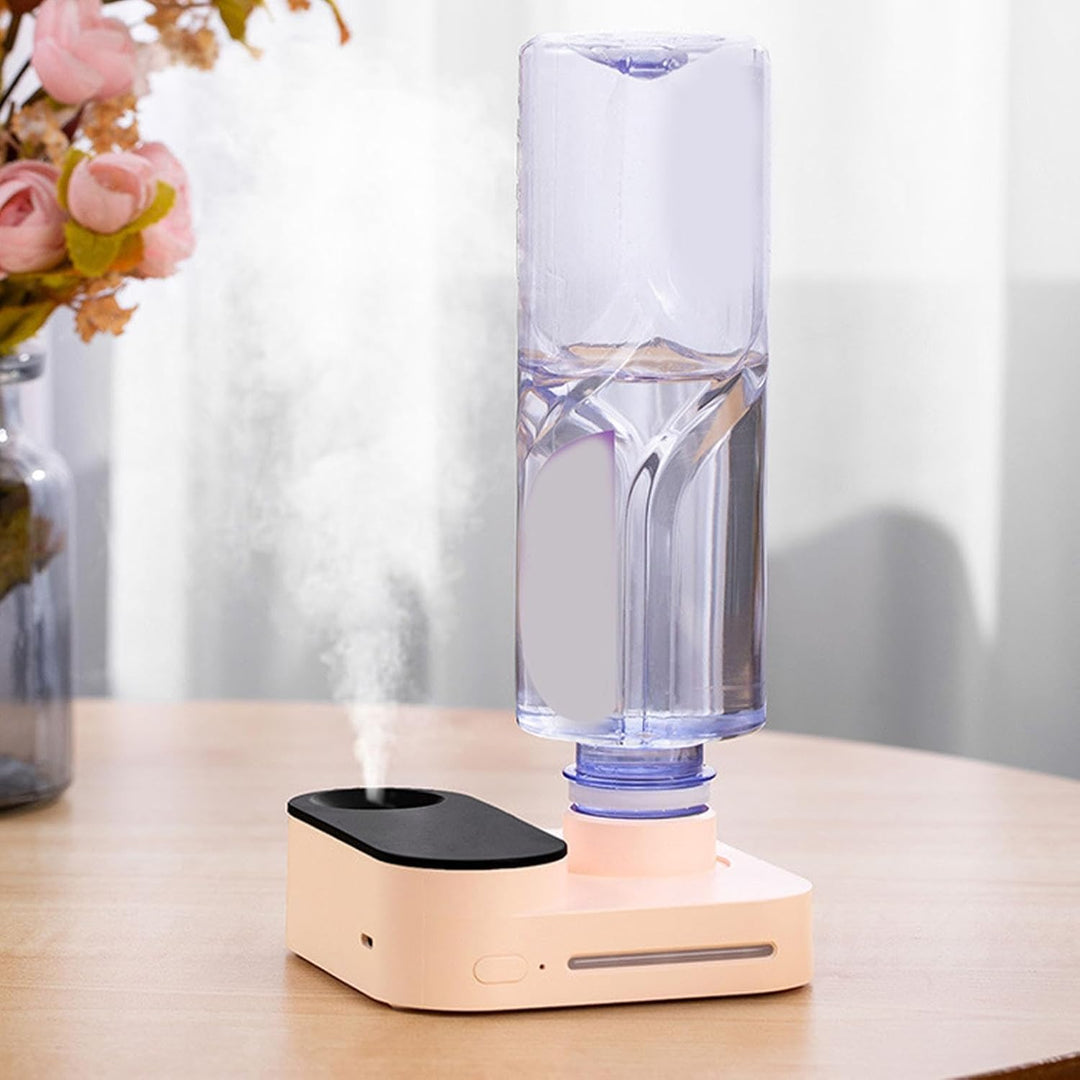 Mini-Wasserflaschen-Luftbefeuchter, Kompaktes Design, USB-Aufladung, Grosses Spray, Tragbarer Kabell