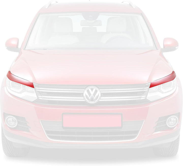 CSR-Automotive Scheinwerferblenden Kompatibel mit/Ersatz für VW Tiguan I (5N) SB170-G