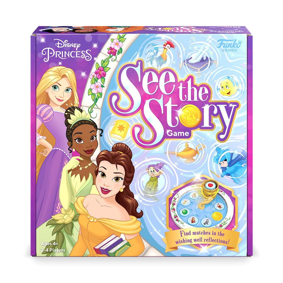 Funko Games Funko Signature : Disney Princess See The Story Game - Disney Princesses - Light Strateg