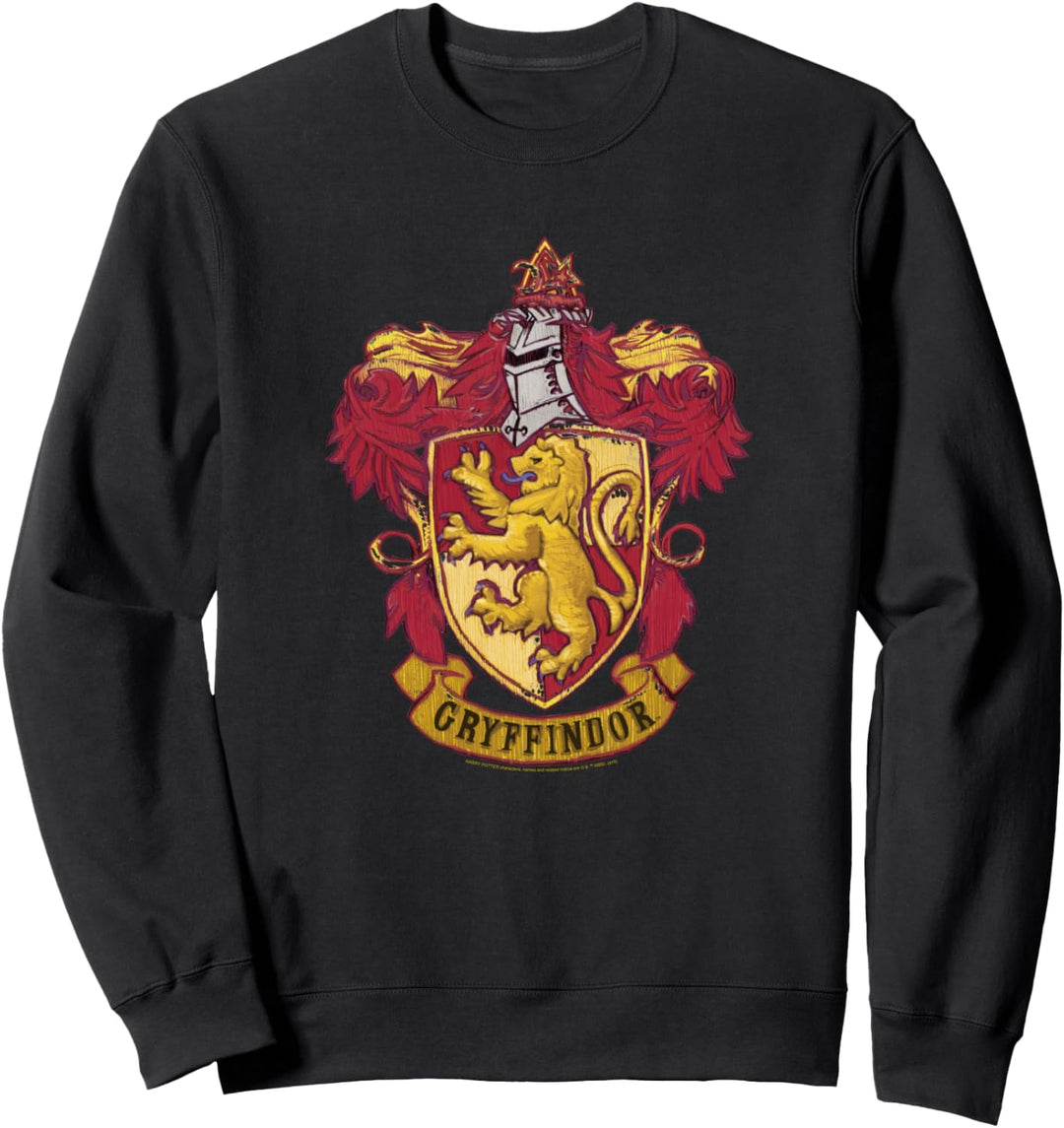 Harry Potter Gryffindor Rough Crest Sweatshirt