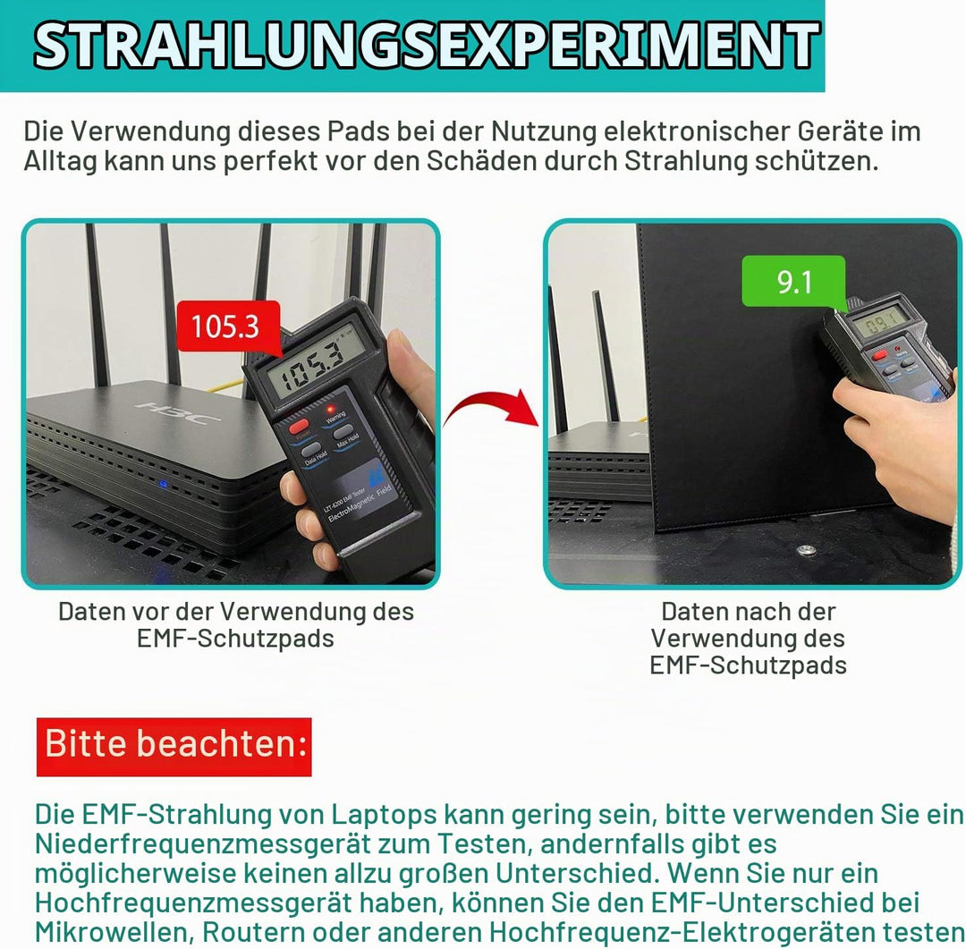 Laptop-Pad-Schutz, Laptop-Pad E/M*F, Schutz und Hitzeschild-Schutz, geeignet für iPad/Handys, Laptop