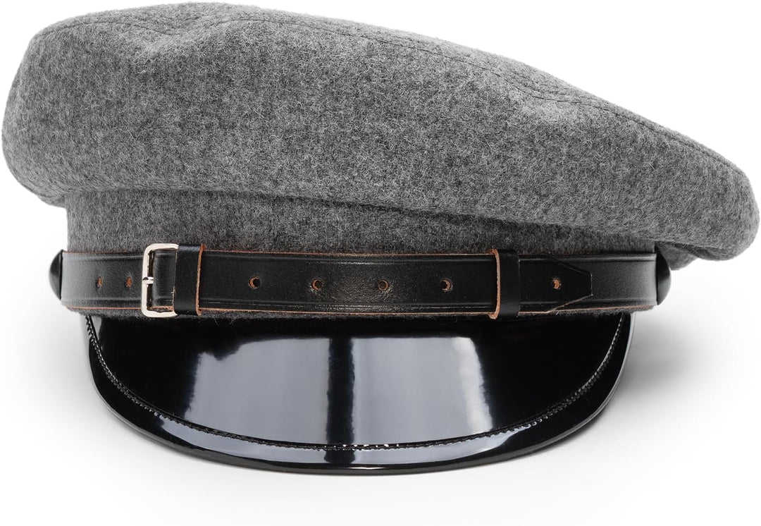 Sterkowski Maciejowka Model 1 Mütze | Wolle Schirmmütze für Herren und Frauen | Elegant Breton Mütze
