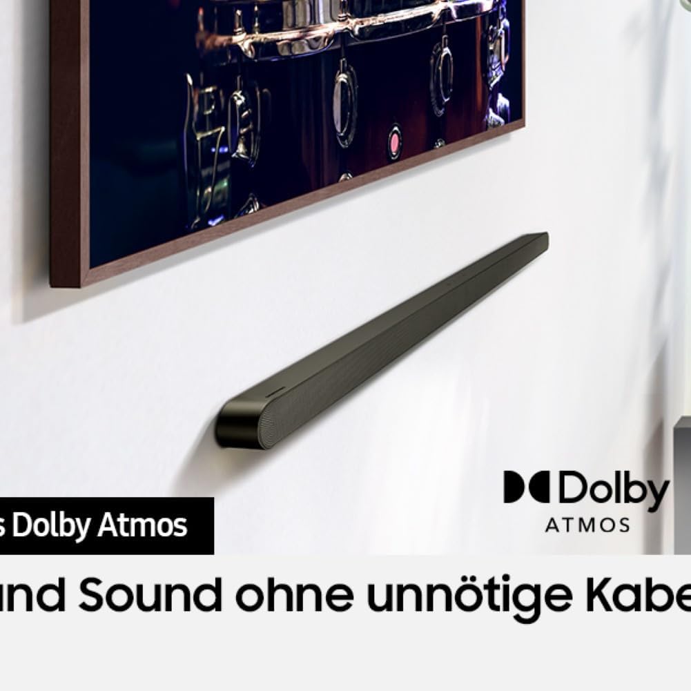 Samsung HW-S710GD 3.1-Kanal Ultra Slim Soundbar für TV-Geräte, Bluetooth-Lautsprecher mit ultraschla