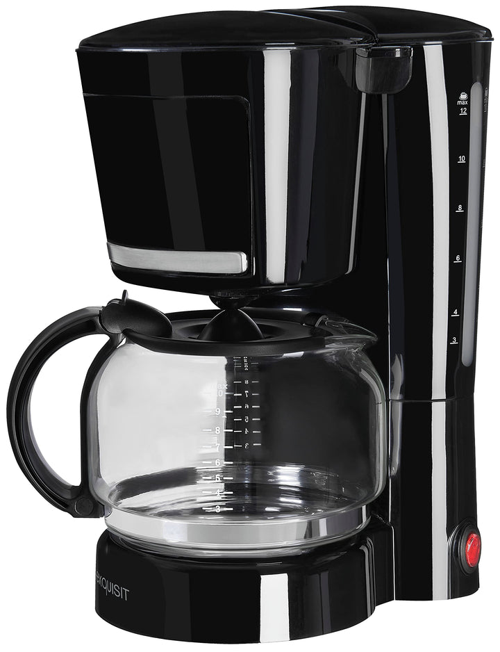 Exquisit Filterkaffemaschine KA 3102 swi | 12 Tassen Kaffee | 1x4 Filtergrösse | 870 Watt | Abschalt