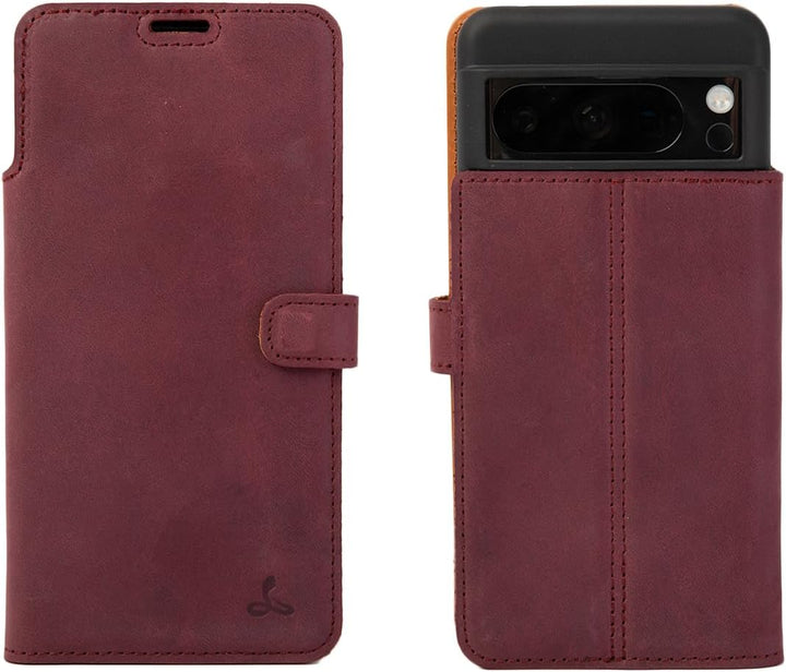 Snakehive Schutzhülle/Klapphülle echt Lederhülle mit Standfunktion, Handmade in Europa für Google Pi