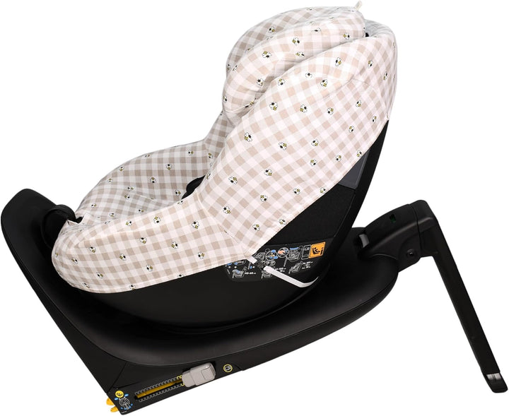 JYOKO Kids Bezug für Autositz kompatibel mit Maxi Cosi (Picnic Vichy, Maxi Cosi Pearl 360 y Mica Pro