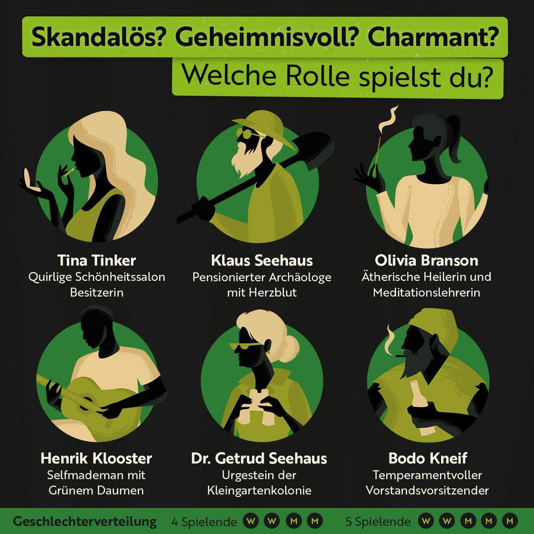 Gourmet Criminelle® | 4 bis 6 Personen | Krimidinner für zuhause | Mysteriöses Krimispiel für Deine