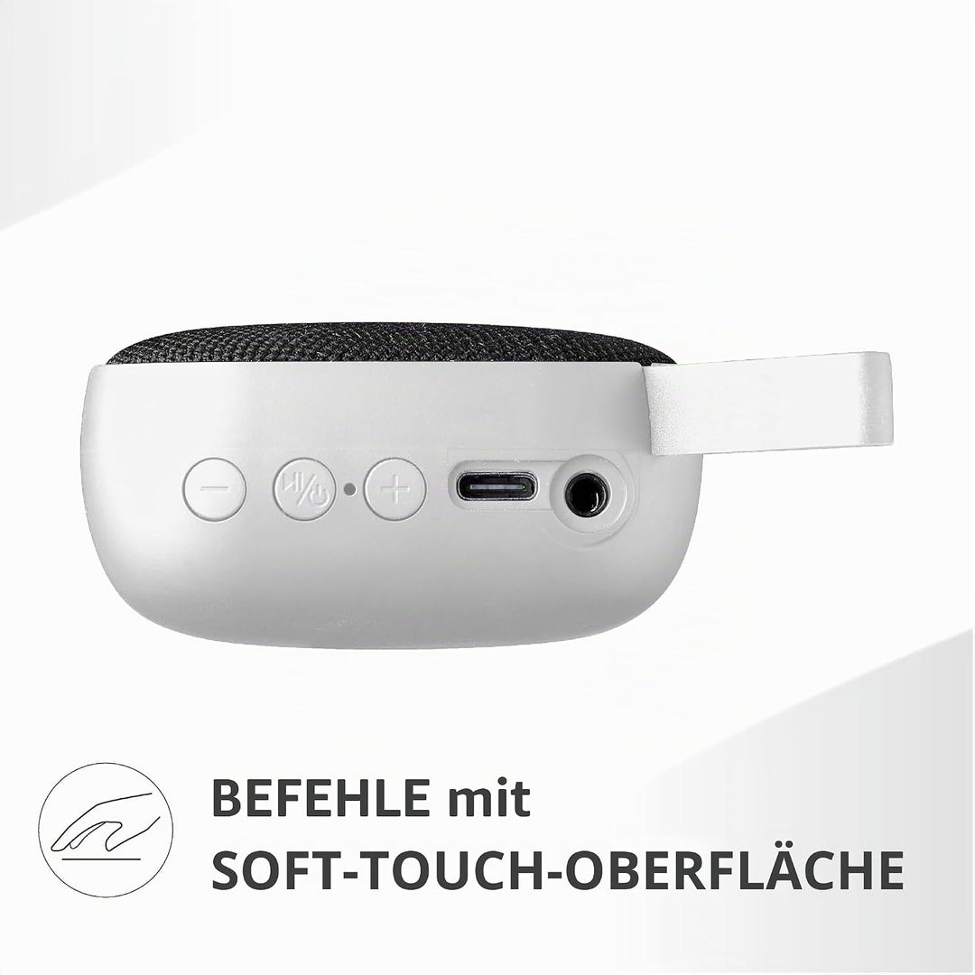 Music Sound - MINI - Bluetooth-Lautsprecher - 3-Watt-Leistung - 4 Stunden Spielzeit - Kompakt und tr