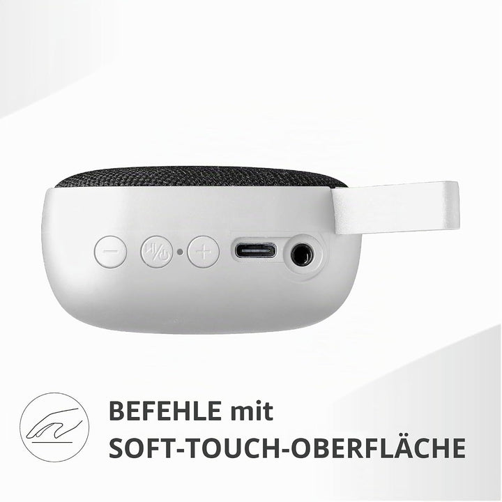 Music Sound - MINI - Bluetooth-Lautsprecher - 3-Watt-Leistung - 4 Stunden Spielzeit - Kompakt und tr