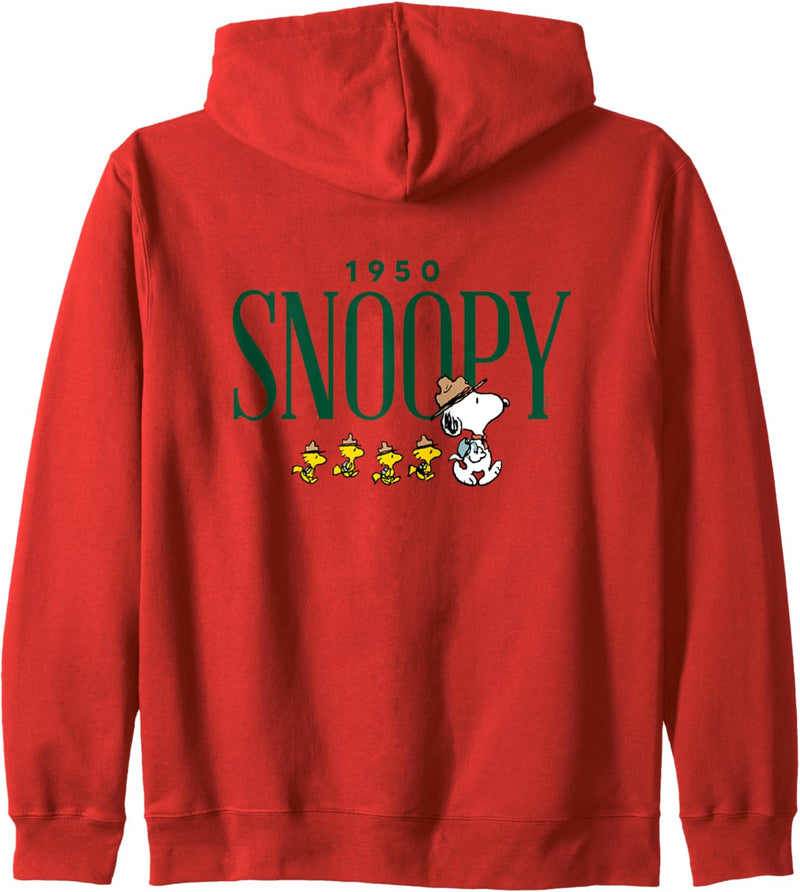 Erdnüsse - Snoopy 1950 Camping Kapuzenjacke