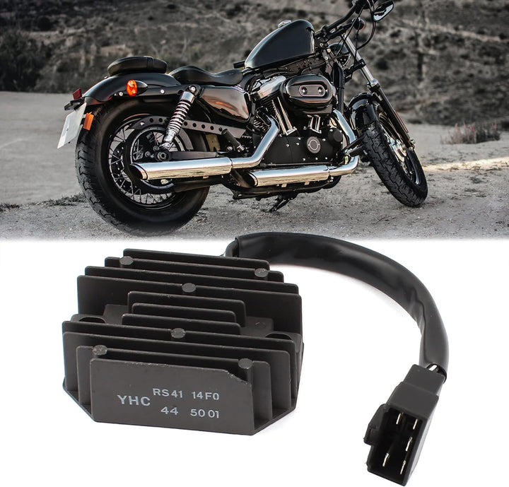 sourcing map Motorrad RS41 14F0, 5 Spannung Regler Gleichrichter Grau