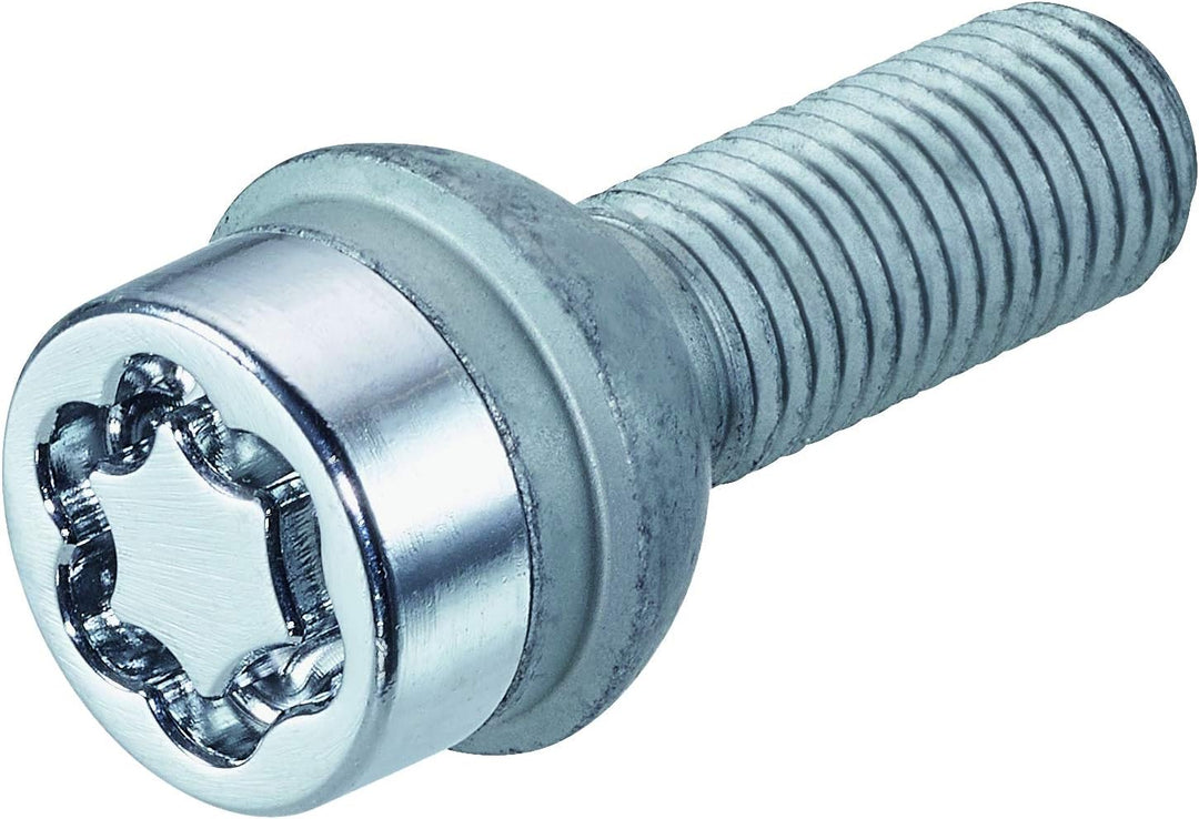 28174SU Radsicherungsbolzen SU (Standard) M14 x 1,50, Kugelsitz, R14, Schaftlänge 56,0 mm, Gesamtlän