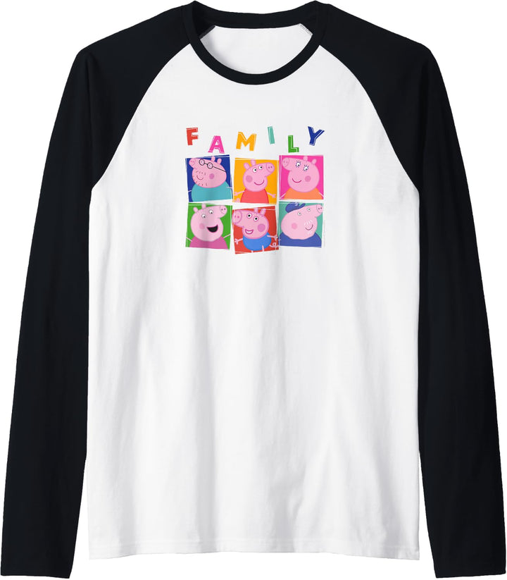 Peppa Pig Family Box Up Raglan