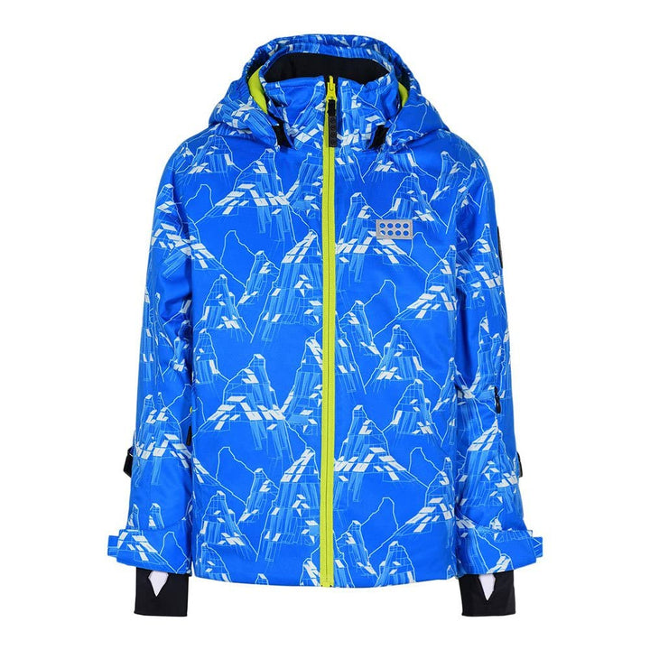 LEGO Jungen Jacke 116 Blau, 116 Blau