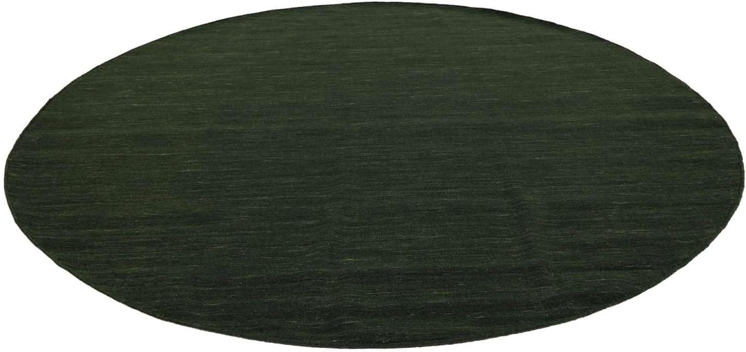 RugVista, Kelim Loom, Teppich, Mittelflor Teppich, ∅ 200 cm, Rund, Moderner Kelim Teppich, Wolle, Fl